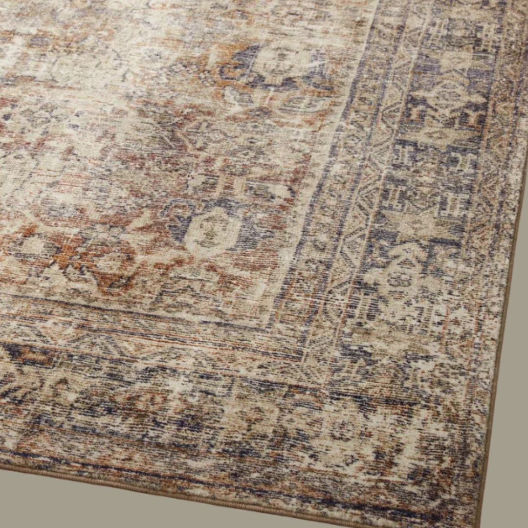 Amber Lewis x Loloi Morgan Sunset/Ink Area Rug