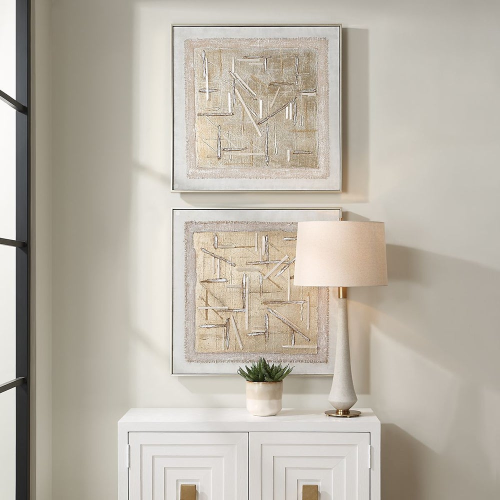 Unpredictable Hand Painted Canvases