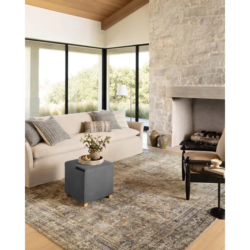Amber Lewis x Loloi Morgan Sunset/Ink Area Rug