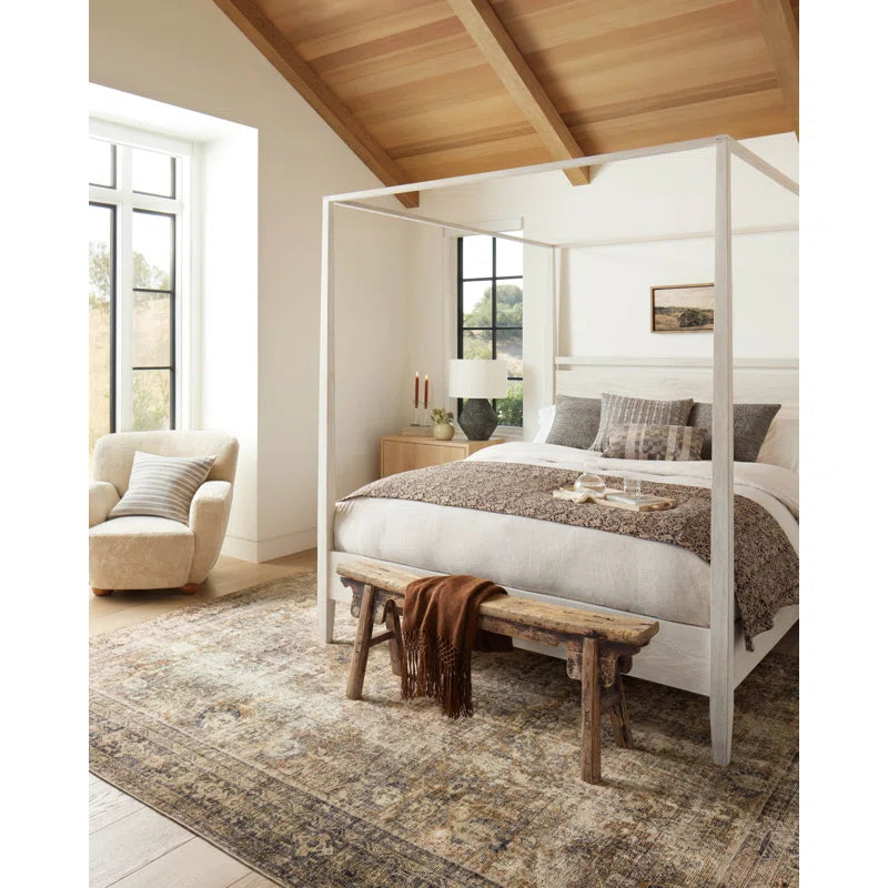 Amber Lewis x Loloi Morgan Sunset/Ink Area Rug