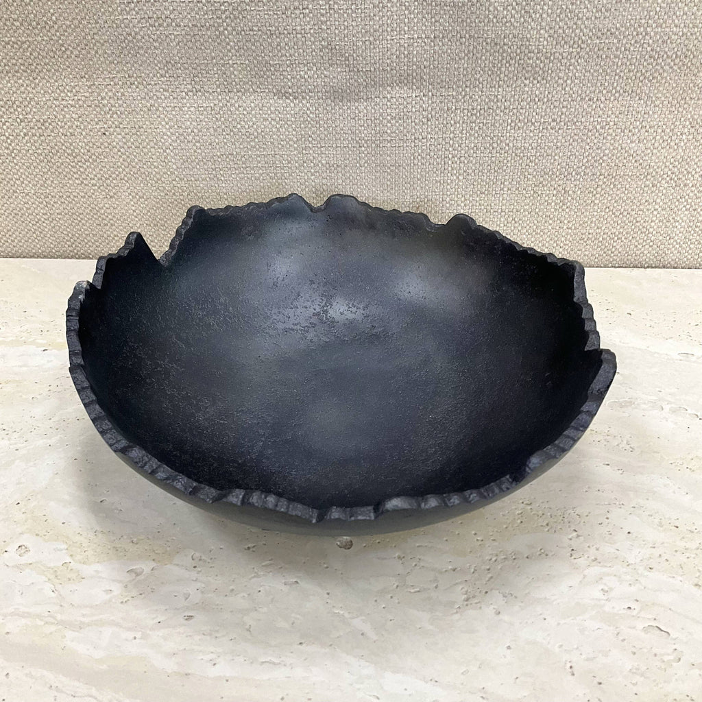 Black Round Bowl