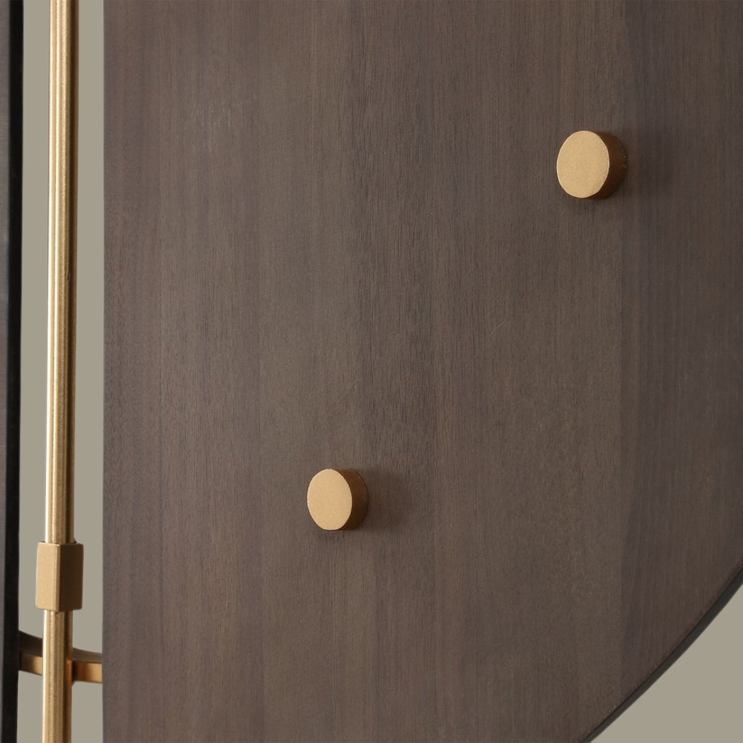 Walnut Elegance Clock