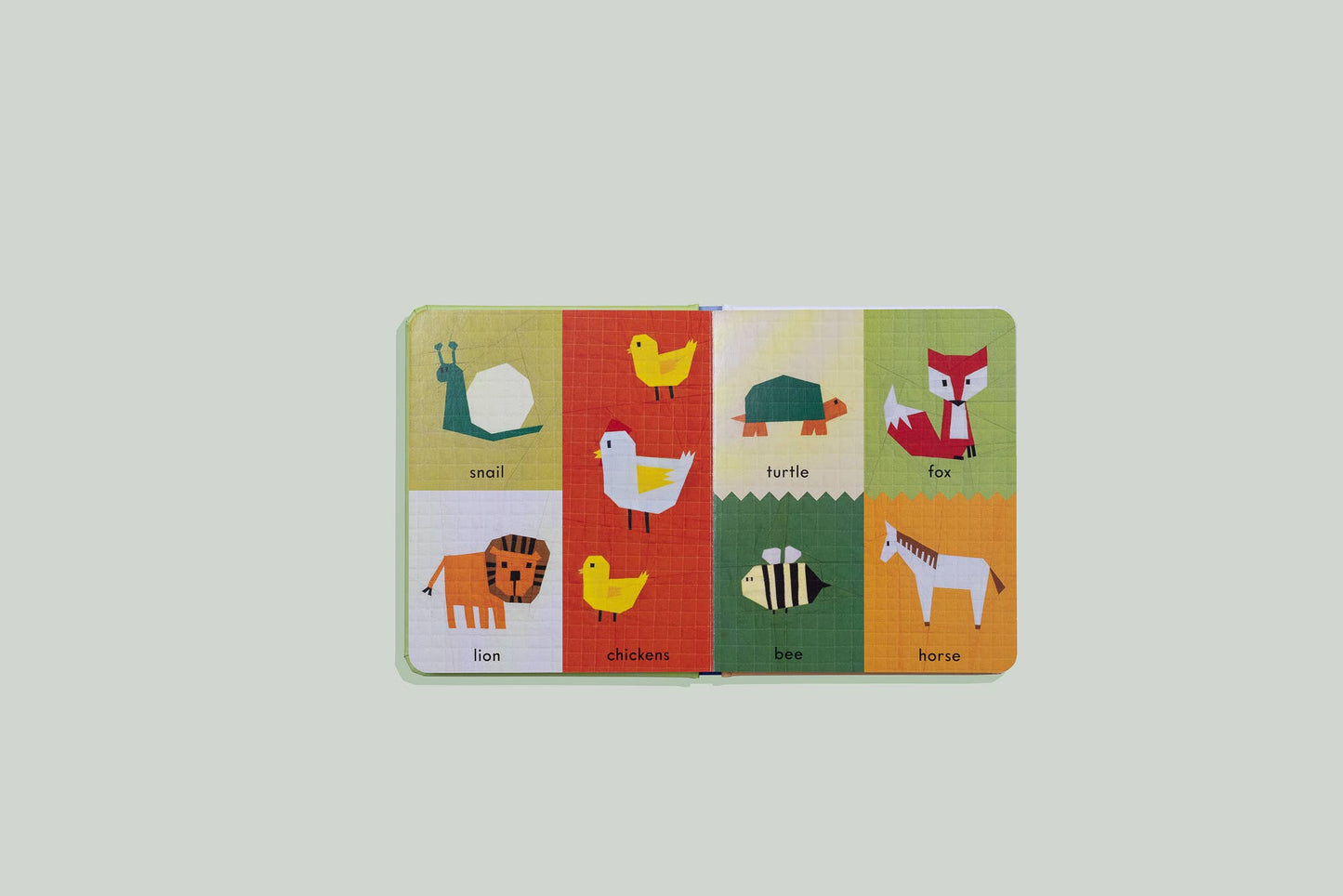 First Words with Cute Quilted Friends (Baby Board Book)