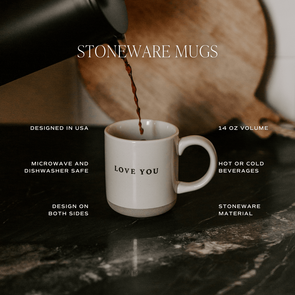 Christmas Stoneware Coffee Mug