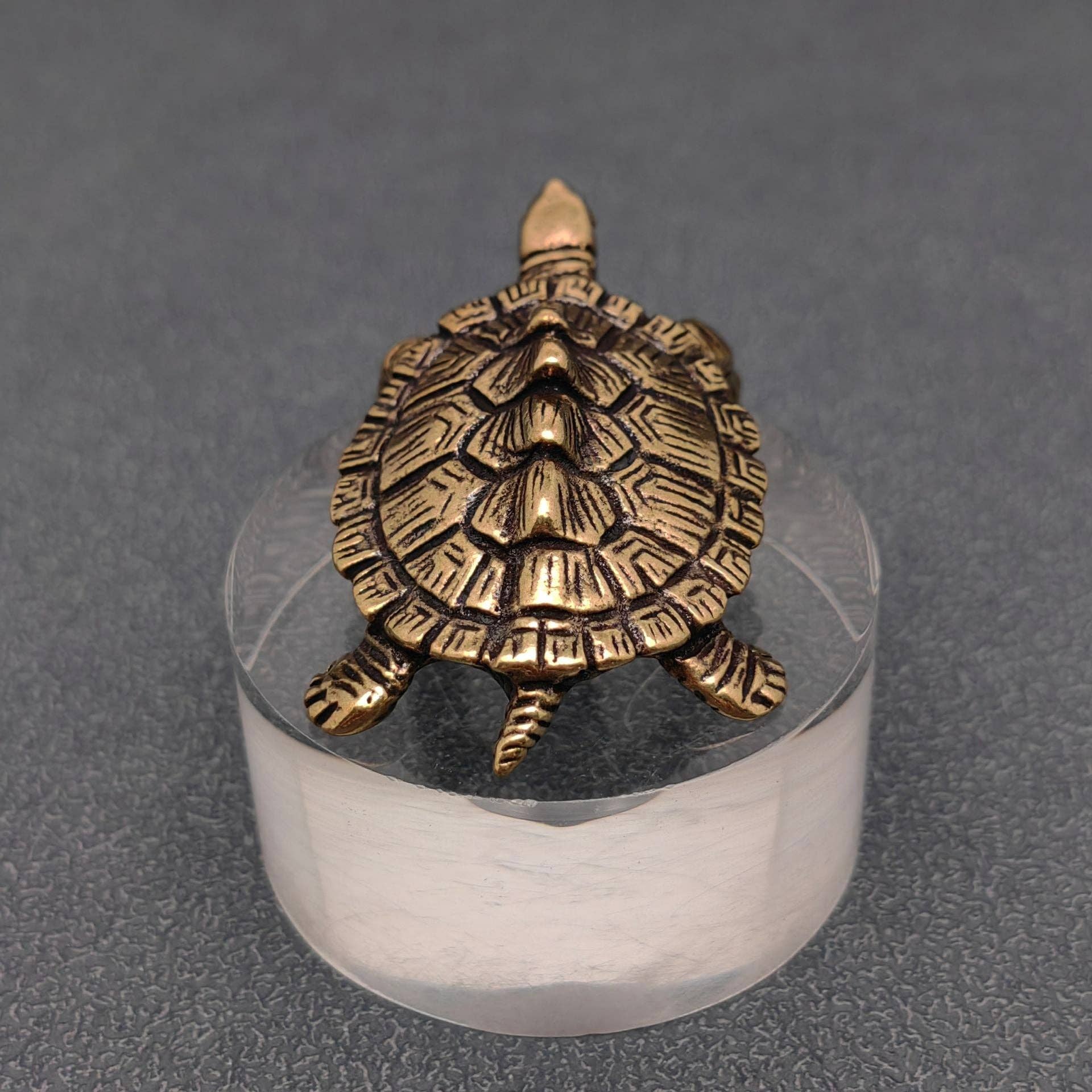 Brass Money Turtle Desktop Ornaments Decorations