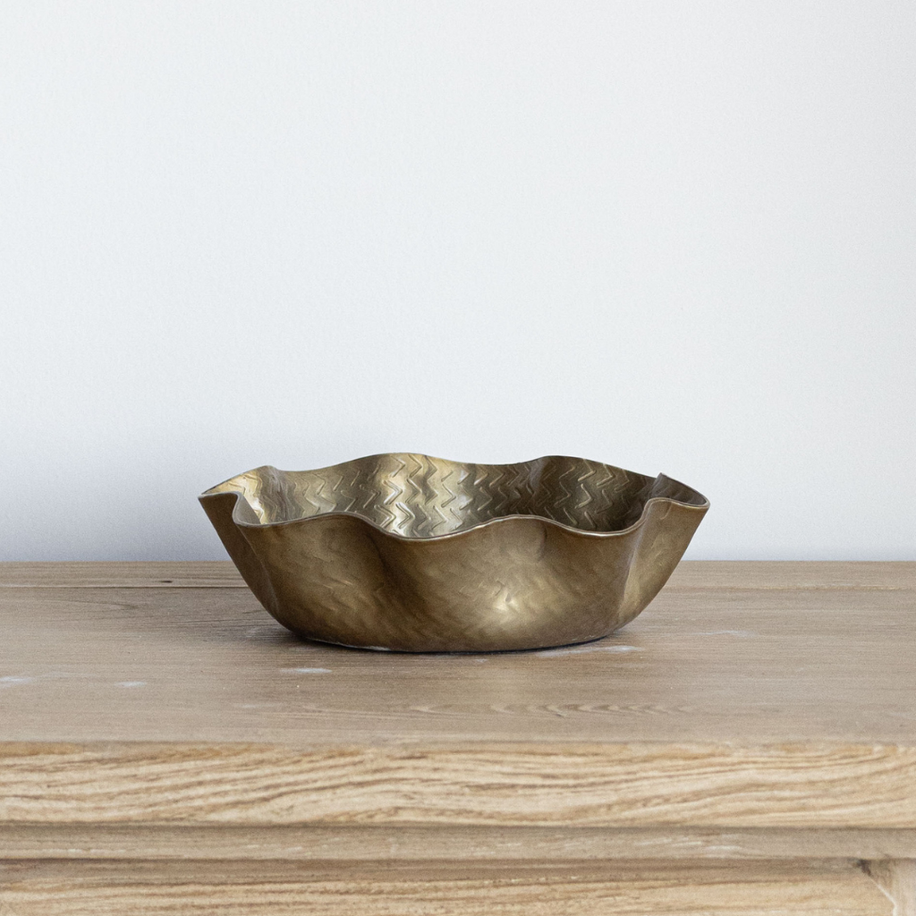 Bronze Textured Decorative Tray