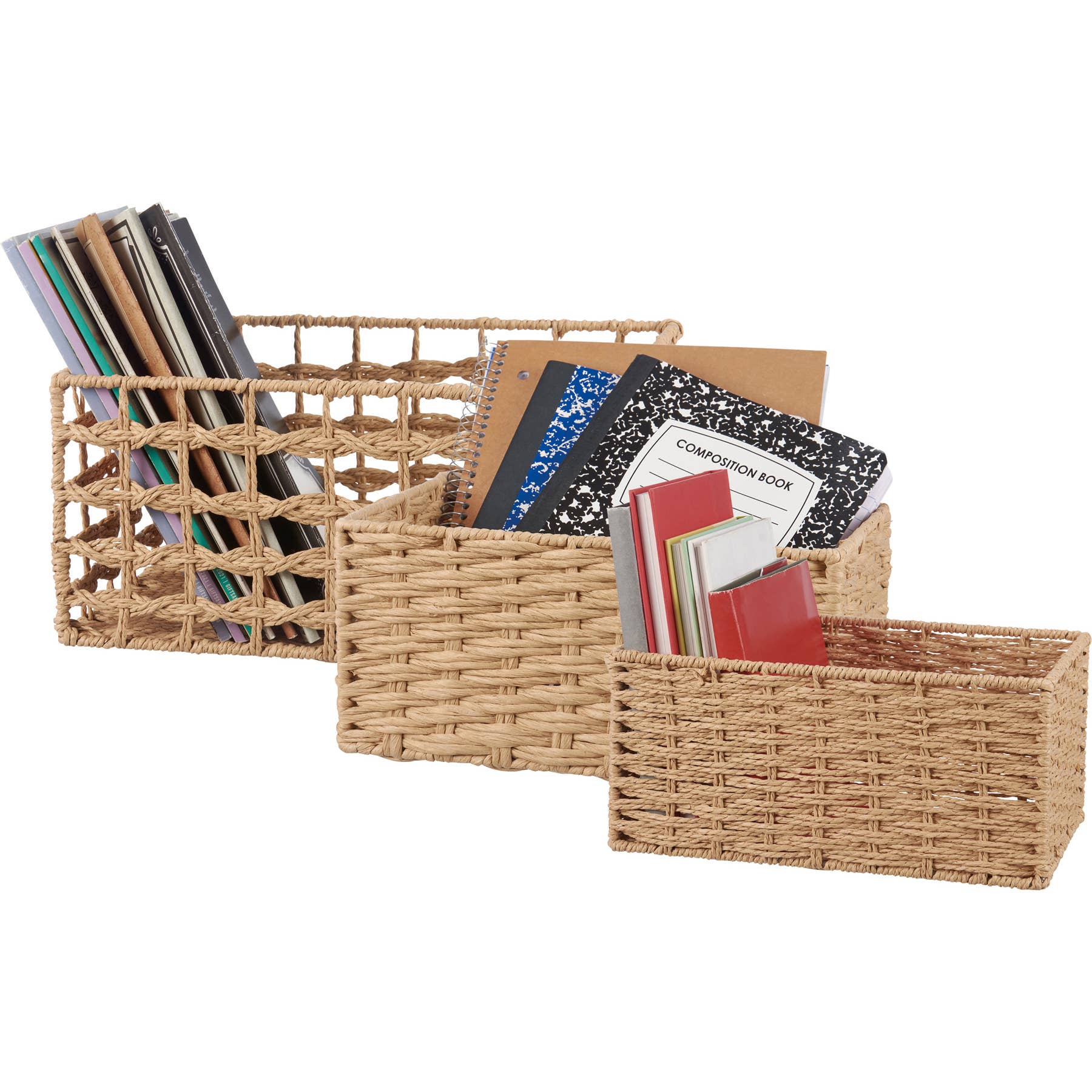 Mixed Weaves Basket Set