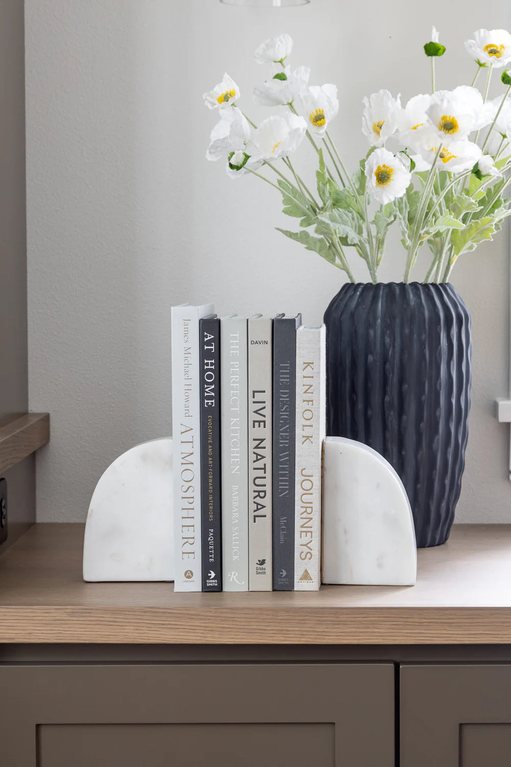 Marble Bookends
