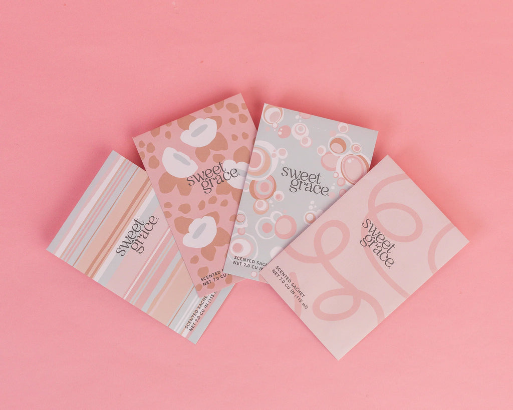 Sweet Grace Modern Swirl Sachet