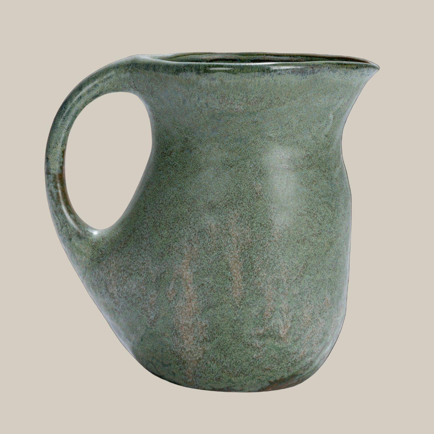 2-1/2 Quart Stoneware Pitcher