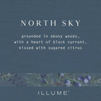 North Sky Small Radiant Glass Candle