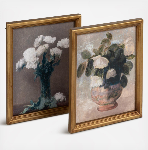 Vintage Reproduction Wall Decor, Set (Set of 2)