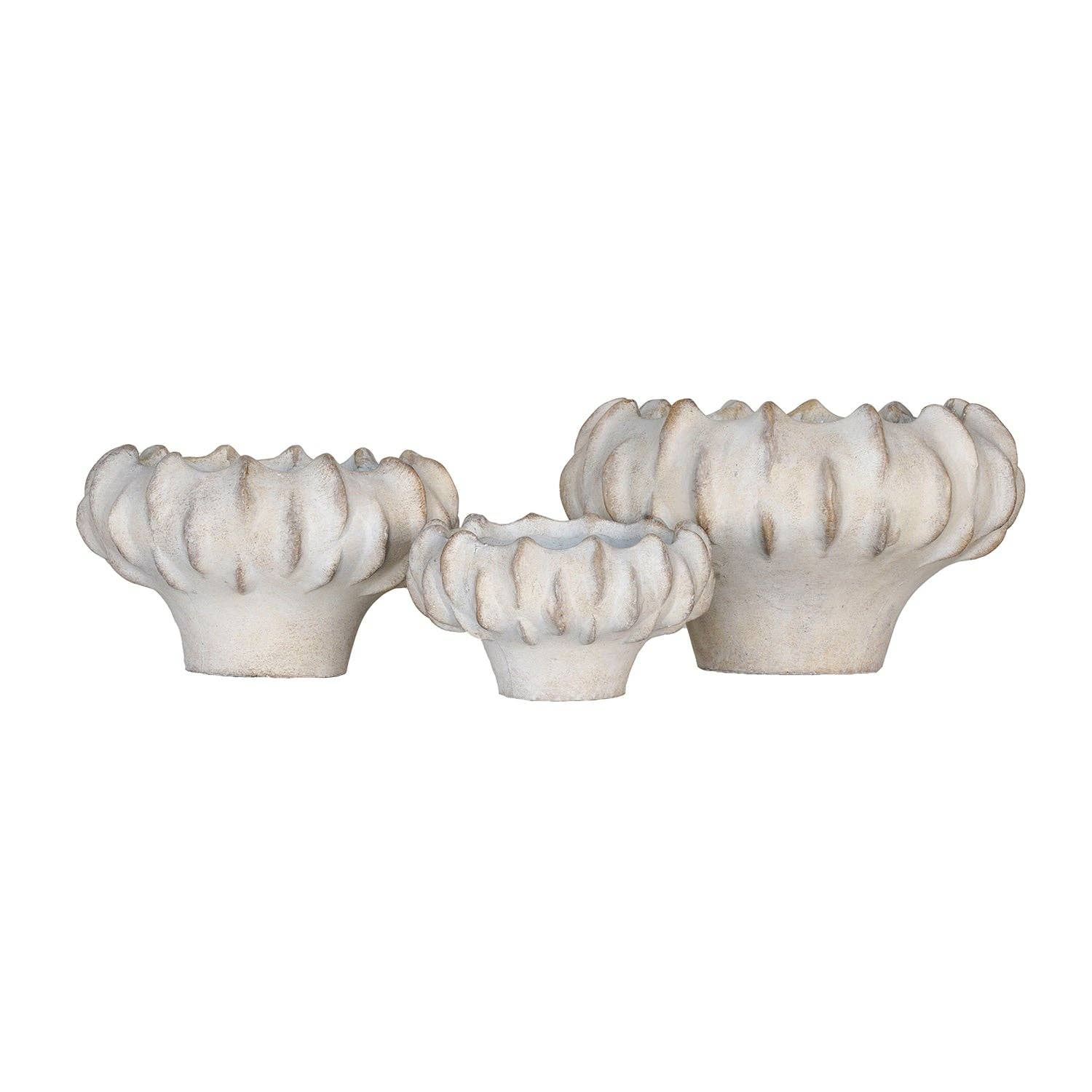 Concrete Lucid Planter, Shallow