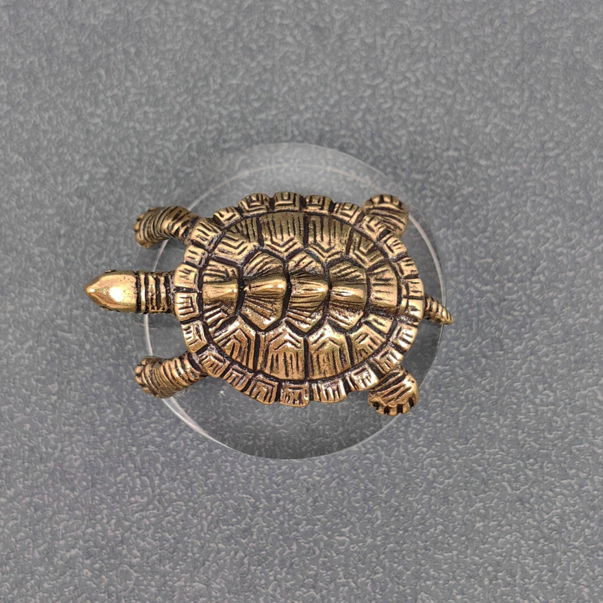 Brass Money Turtle Desktop Ornaments Decorations