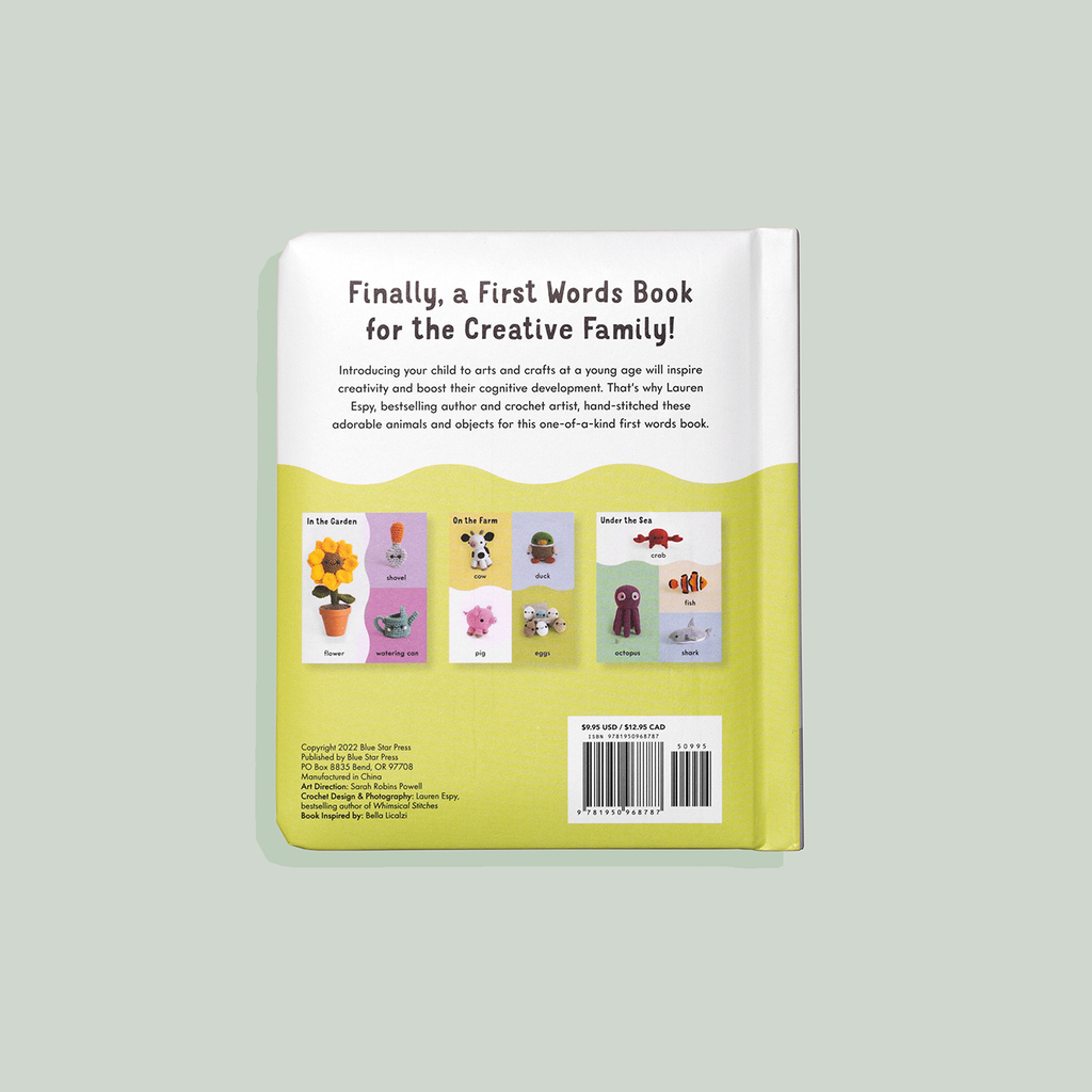 First Words with Cute Crochet Friends (Baby Board Book)