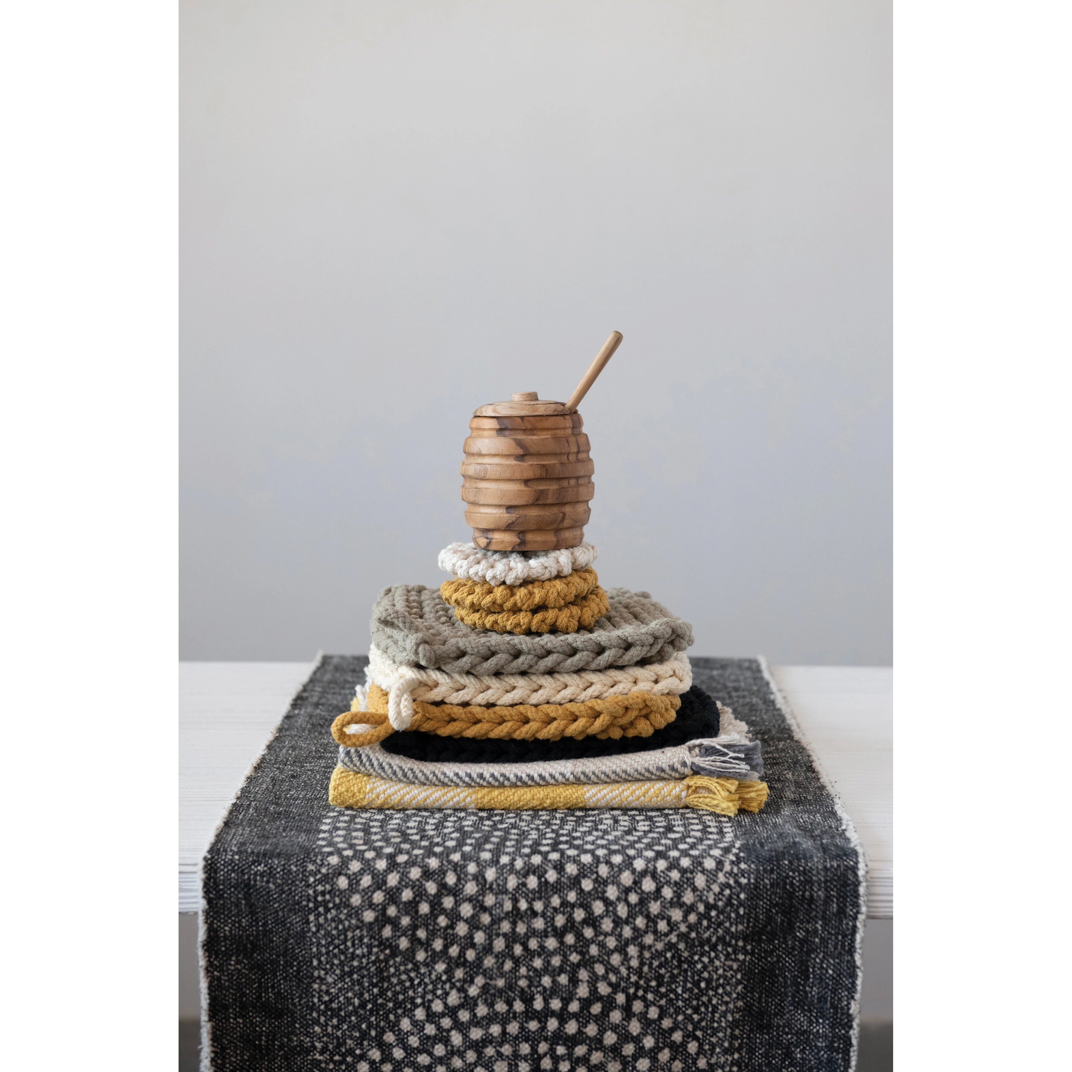 Crocheted Coasters, Set of 4