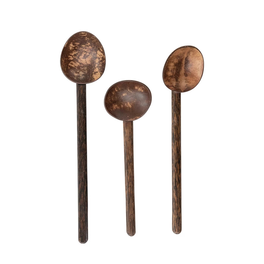 Coconut & Mango Wood Utensil Set