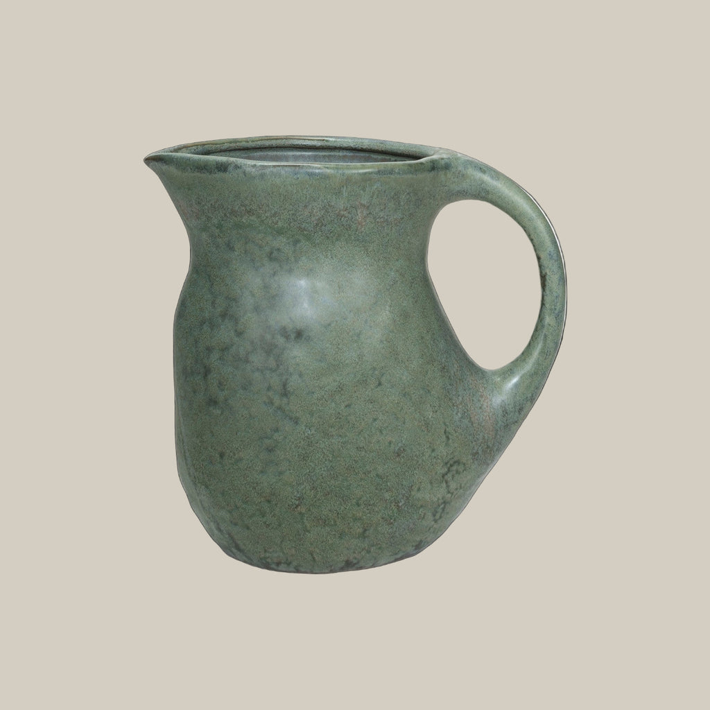 2-1/2 Quart Stoneware Pitcher (Each One Will Vary)
