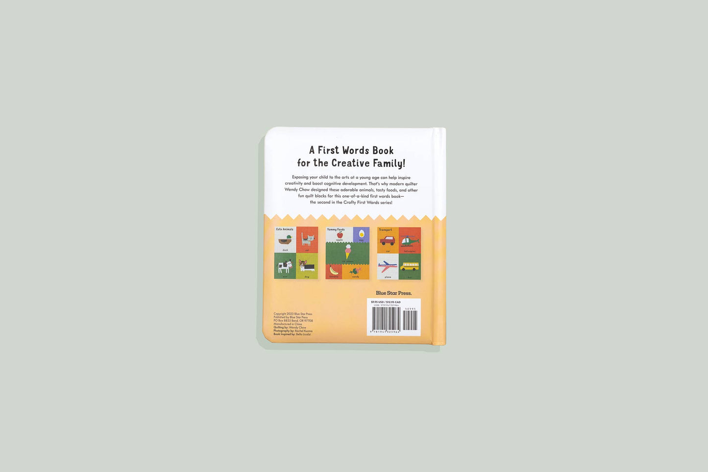First Words with Cute Quilted Friends (Baby Board Book)