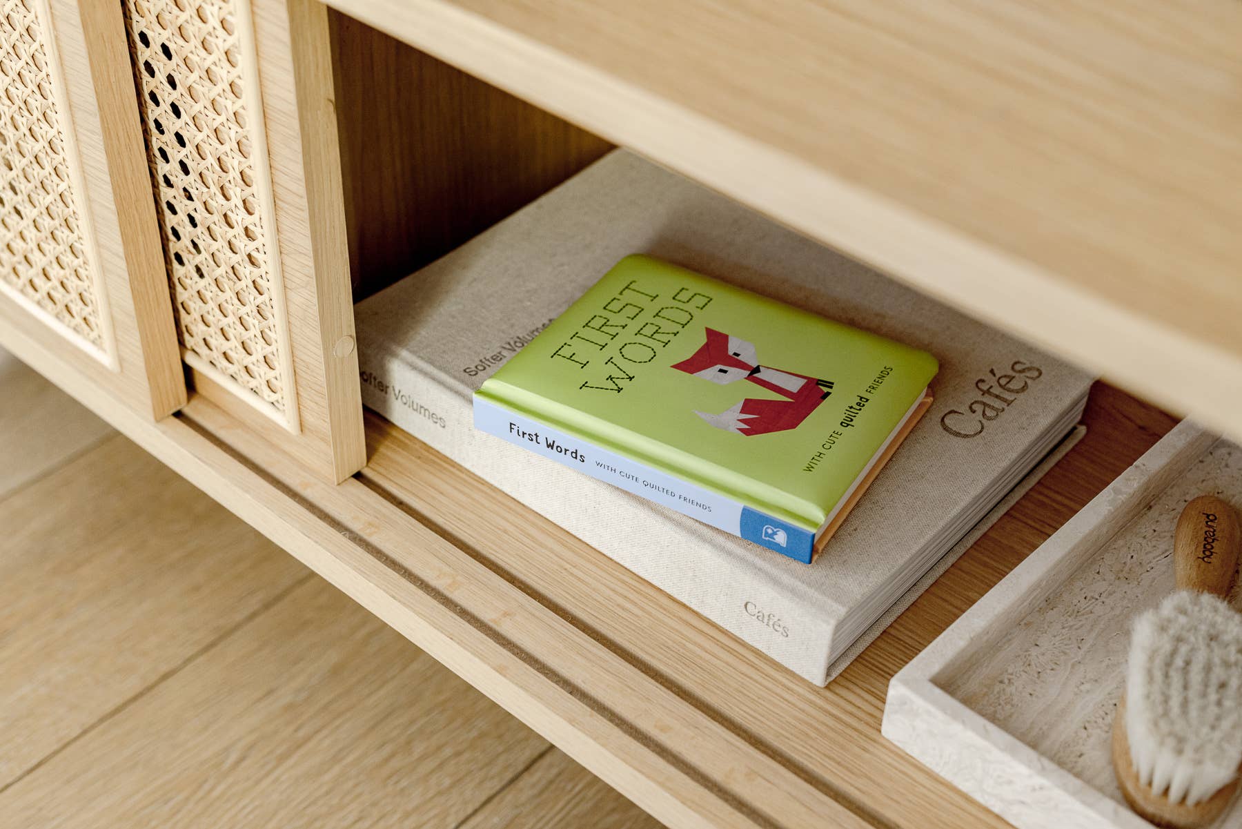 First Words with Cute Quilted Friends (Baby Board Book)